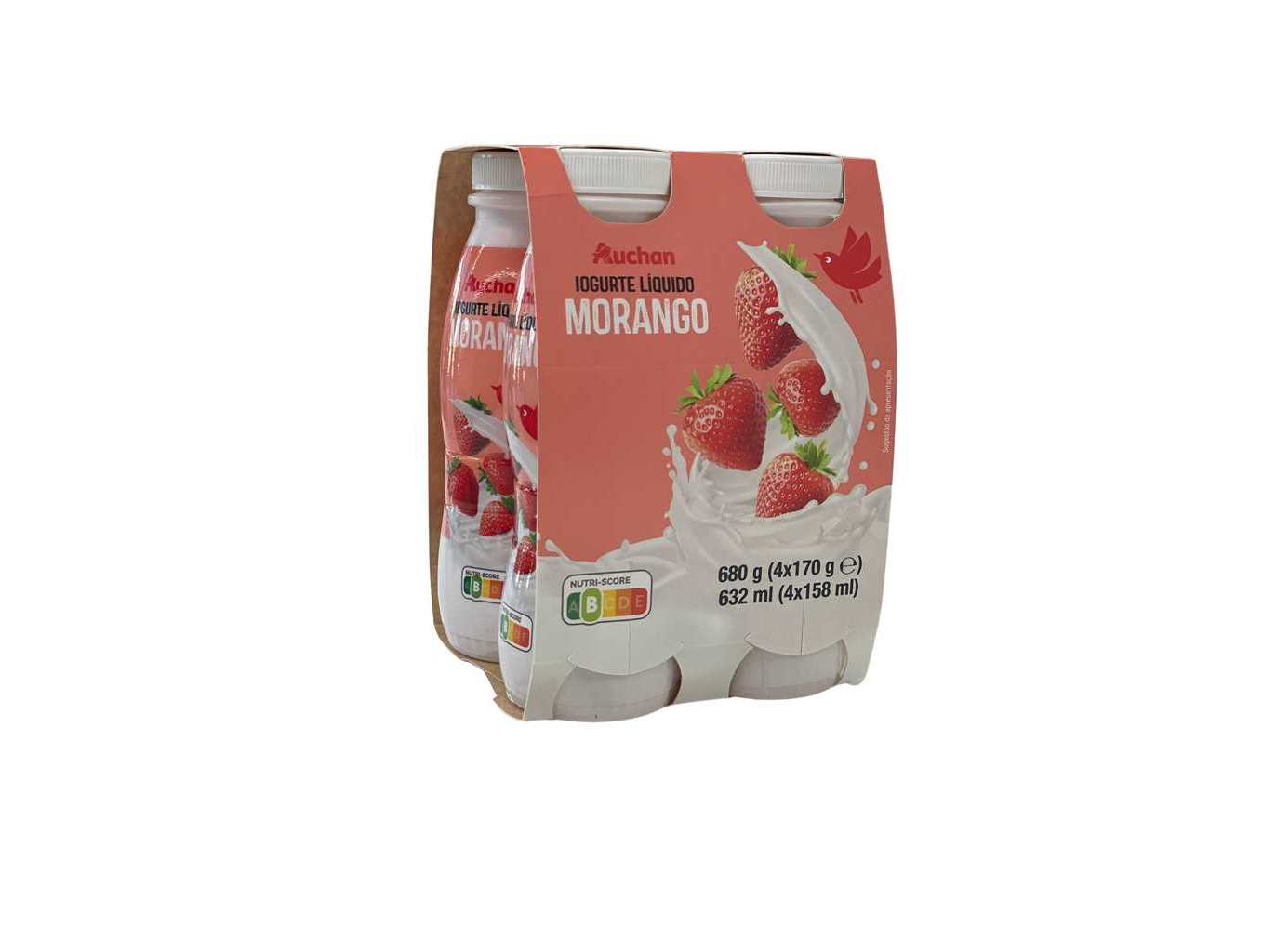 Iogurte Auchan L Quido Morango X G Auchan