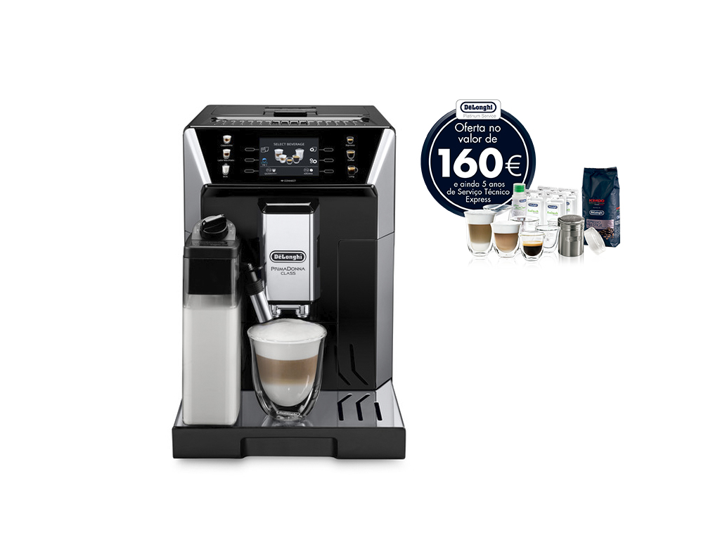 Máquina De Café Expresso Automatica Delonghi Ecam550 65 sb Primadonna