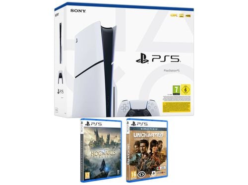 CONSOLA PS5 STAND + UNCHARTED + HOGWARTS LEGACY image number 0