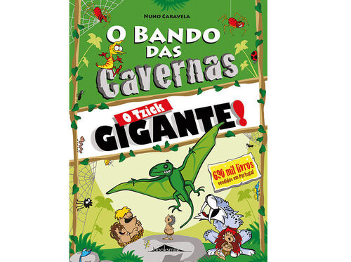 LIVRO O BANDO DAS CAVERNAS 31 O TZICK GIGANTE! image number 0