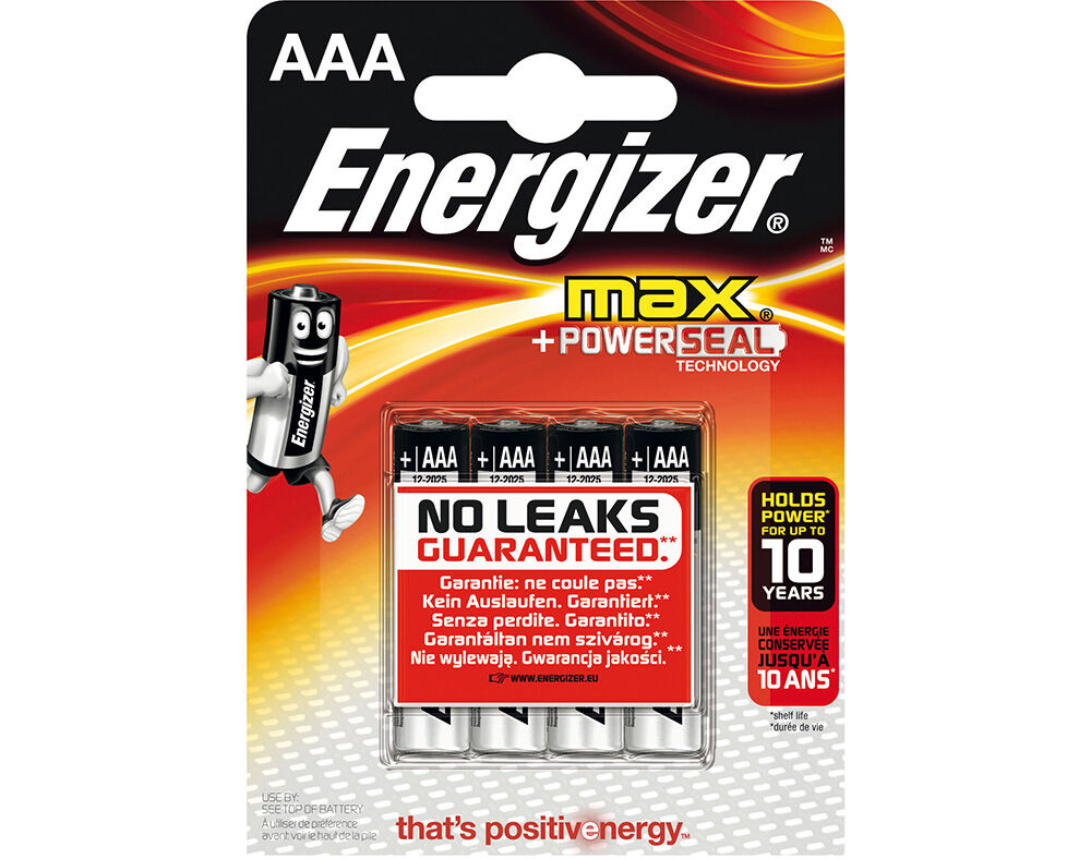 Pilhas Energizer AA MAX BL 4+2