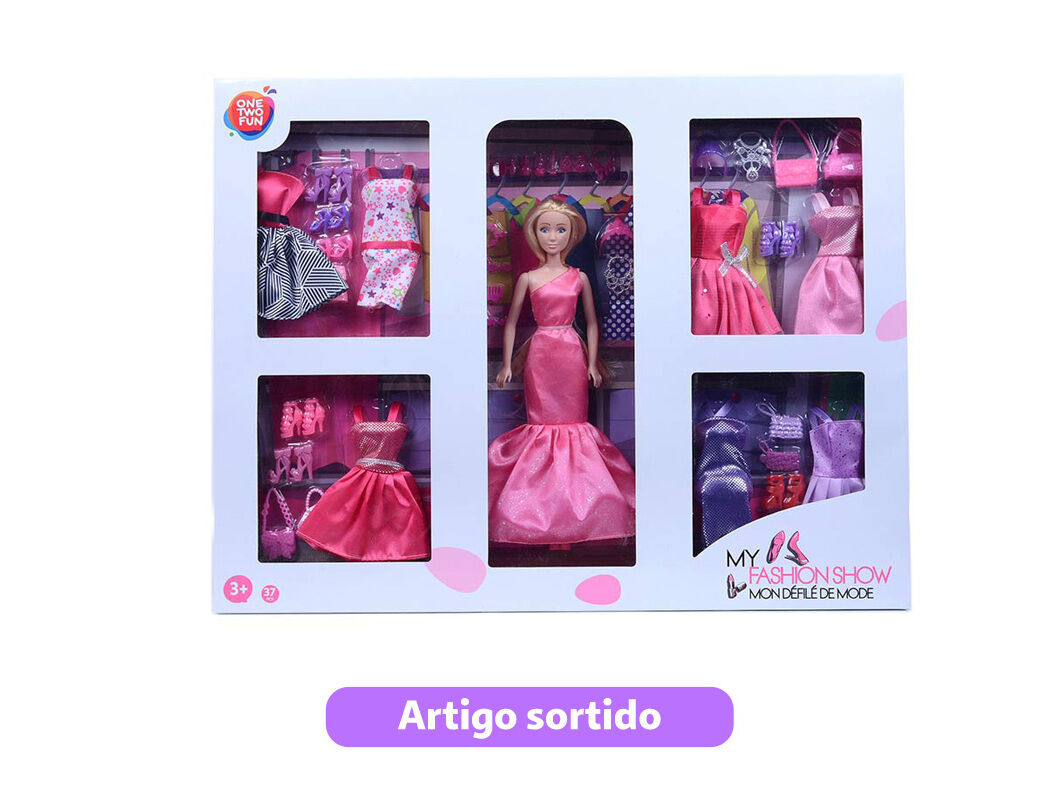 Roupas Para Bonecas 5 Conjuntos Sortidos - Compatível com as