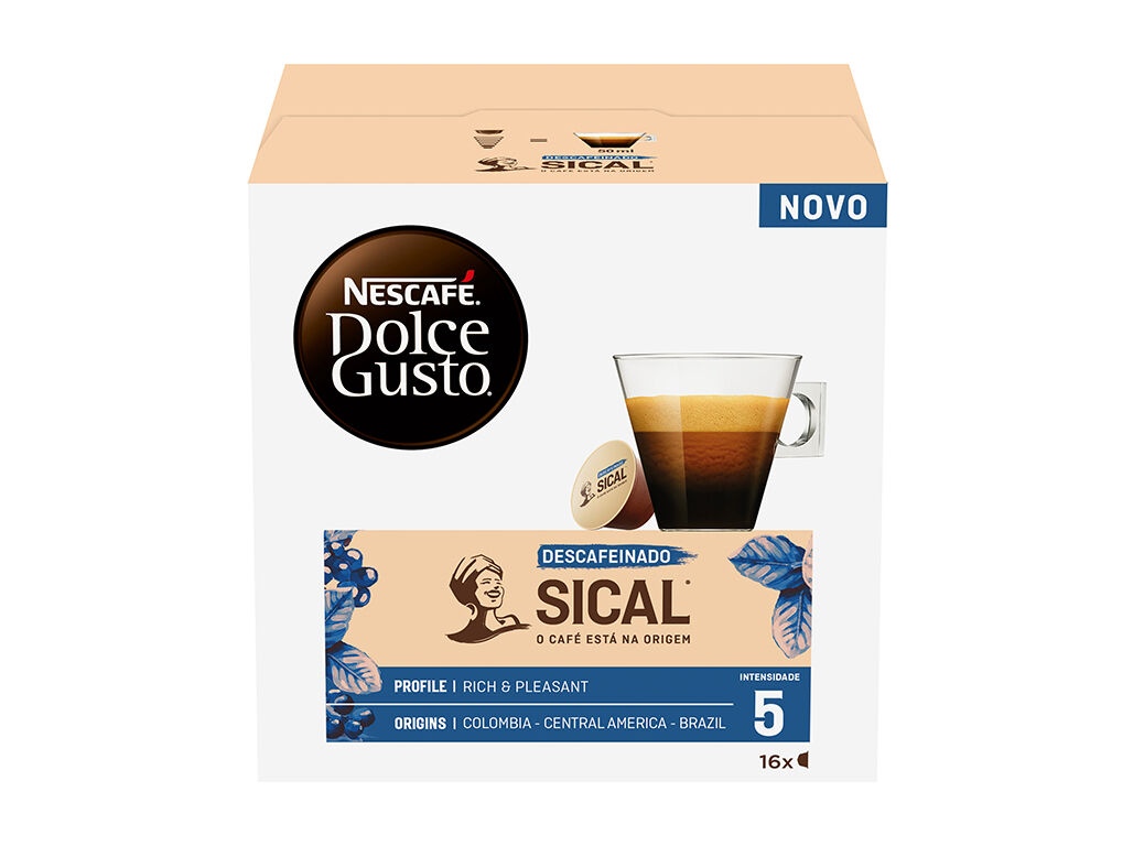 Cápsula Nescafé Dolce Gusto Espresso Descafeinado 16 Cápsulas - Nestlé