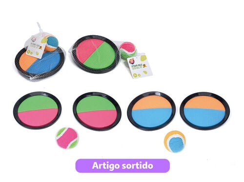 CONJUNTO CATCH BALL ONE TWO FUN CORES SORTIDAS image number 0