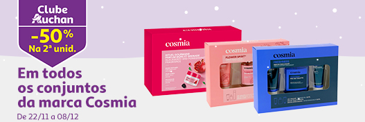 Campanha Conjuntos Cosmia || 22/11 a 08/12 | Auchan