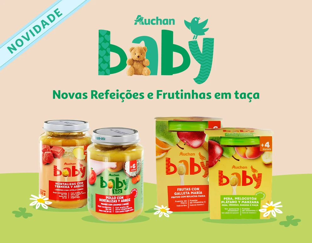 Produtos essenciais para o bem-estar do seu bebé