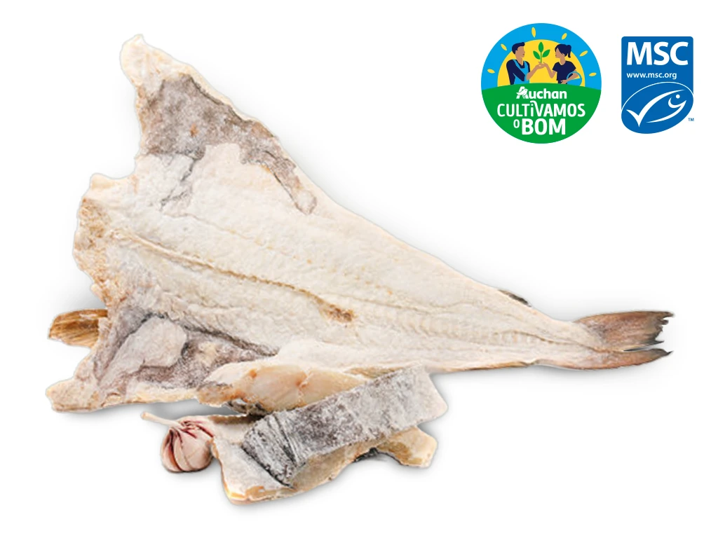 Bacalhau Auchan Cultivamos o Bom