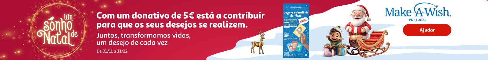 Campanha Solidária de Natal Make-a-Wish || 01/11 a 31/12 | Auchan