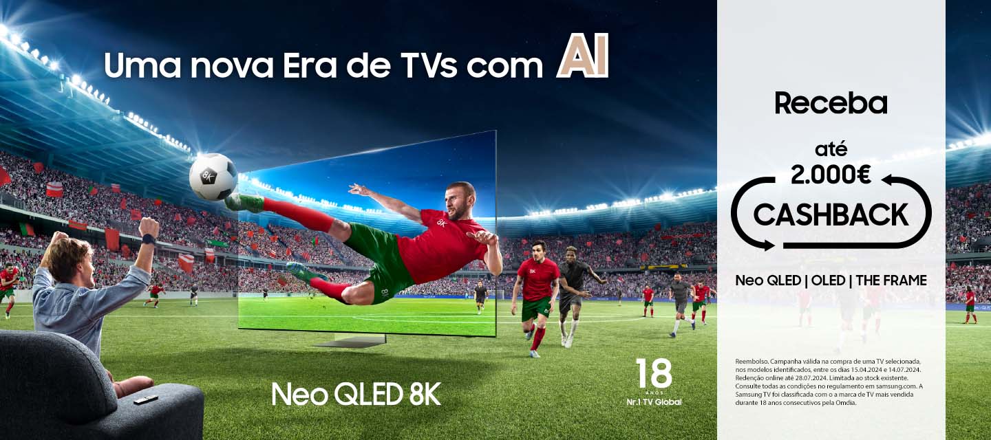 Uma nova Era de TVs Samsung com AI. Neo QLED | Neo QLED 8K | OLED