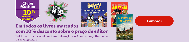 Campanha Mercado do Livro Clube Auchan || 23/11 a 02/12 | Auchan