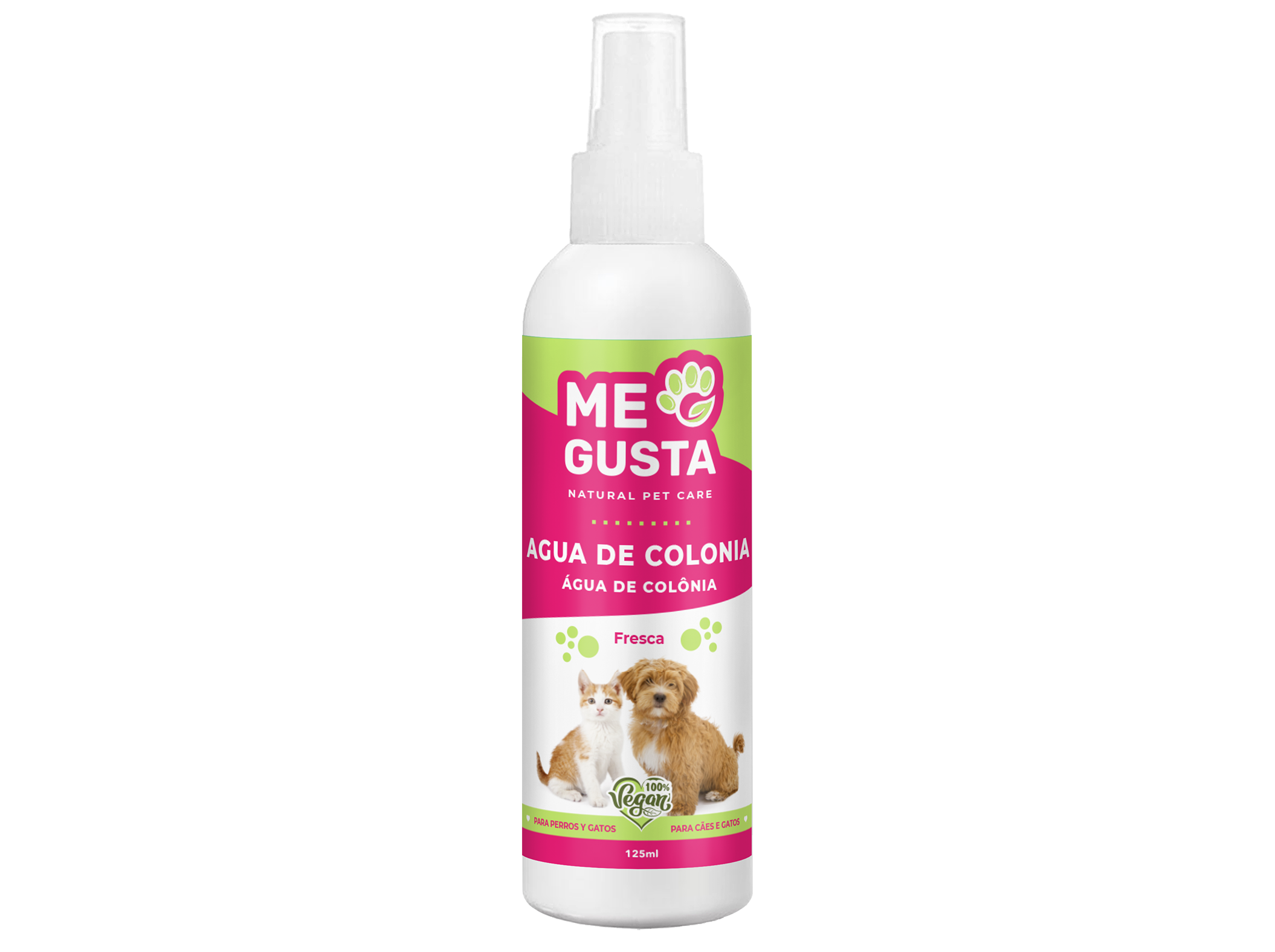 Água De Colónia Me Gusta Cães E Gatos 125ml