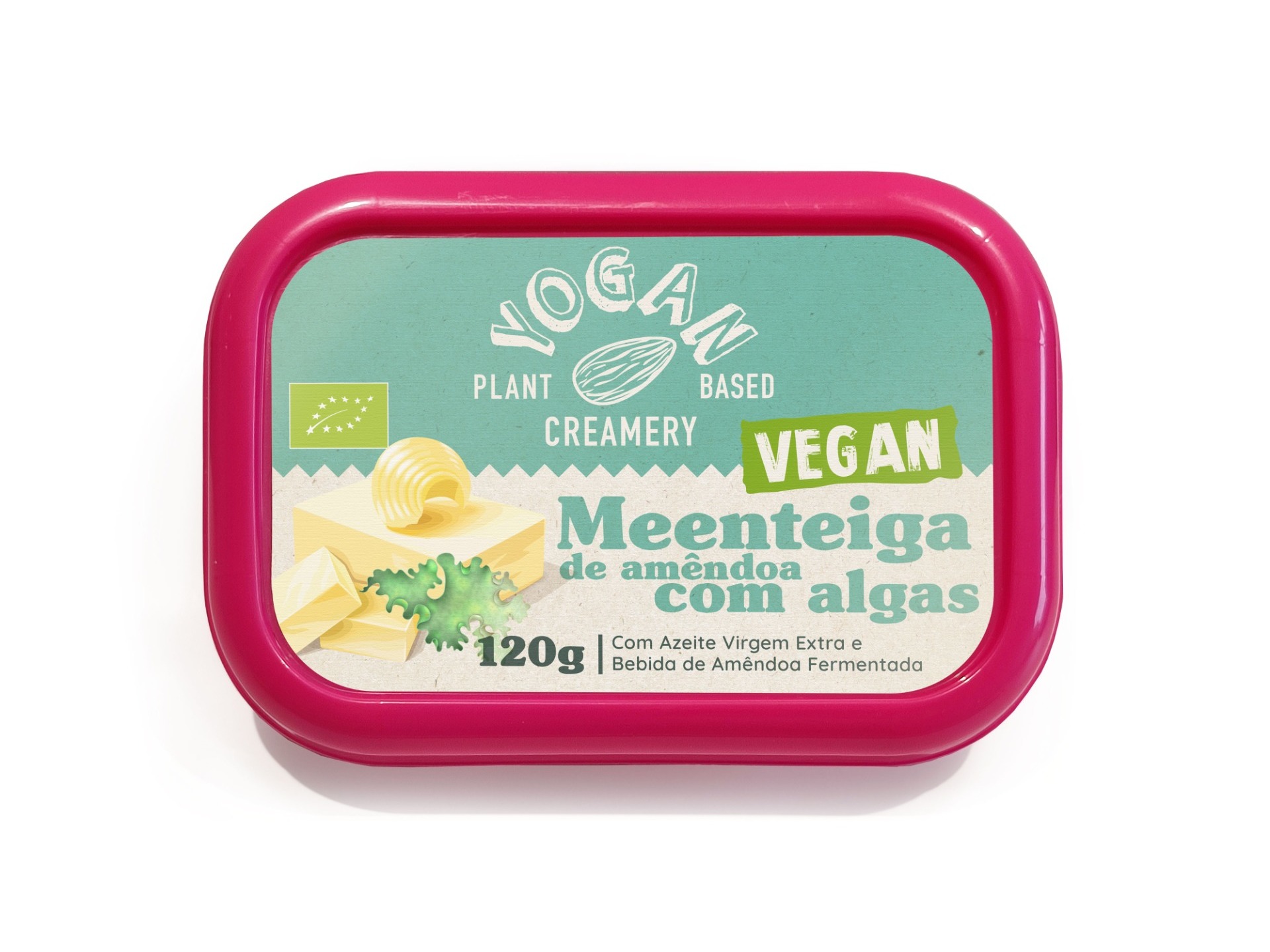 Manteiga Vegetal Yogan Bio Com Algas 120 G