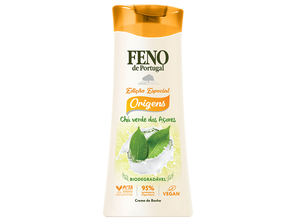 Gel De Banho Feno Portugal :chá Verde Dos Açores 450 Ml