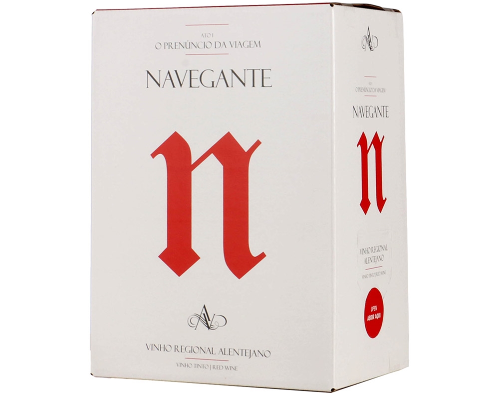 Vinho Tinto Navegante Alentejo Bag In Box 5l