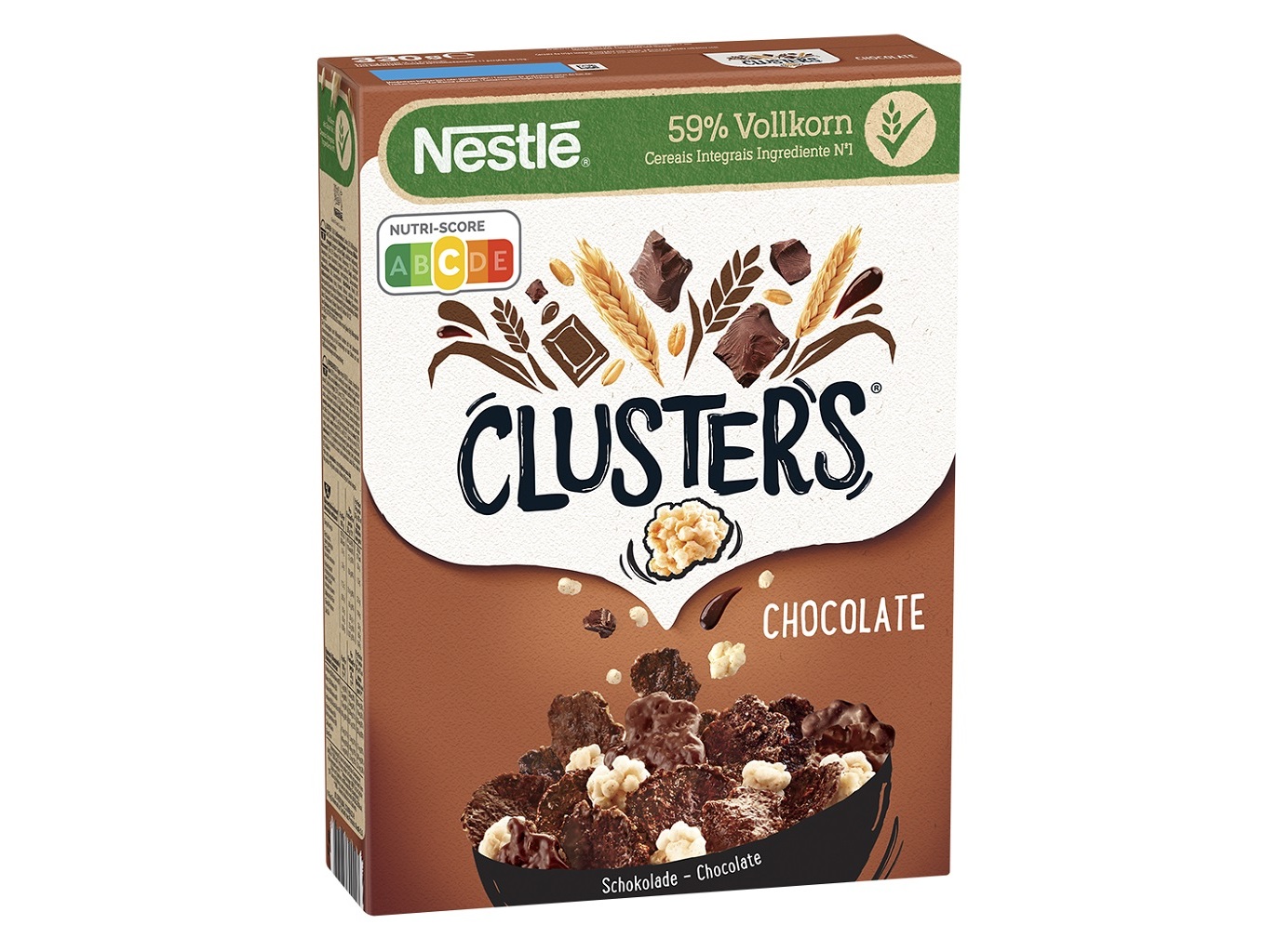 Cereais Clusters Chocolate 330g