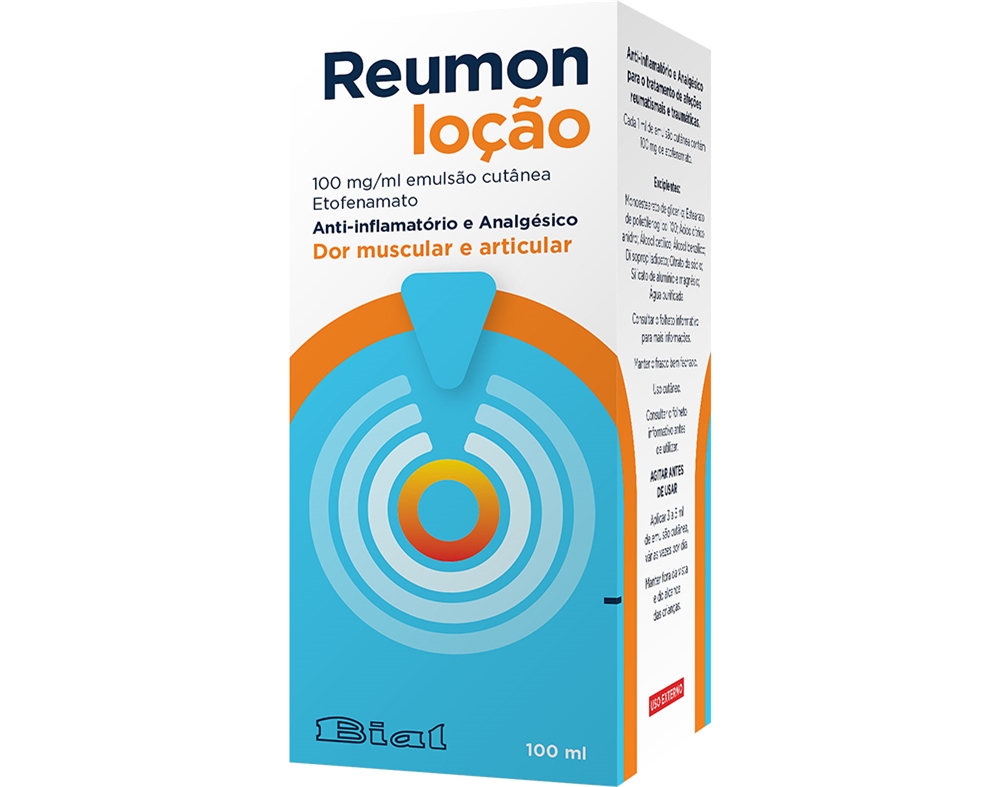 Reumon Loção 100 mg /ml - Frasco 100 ml