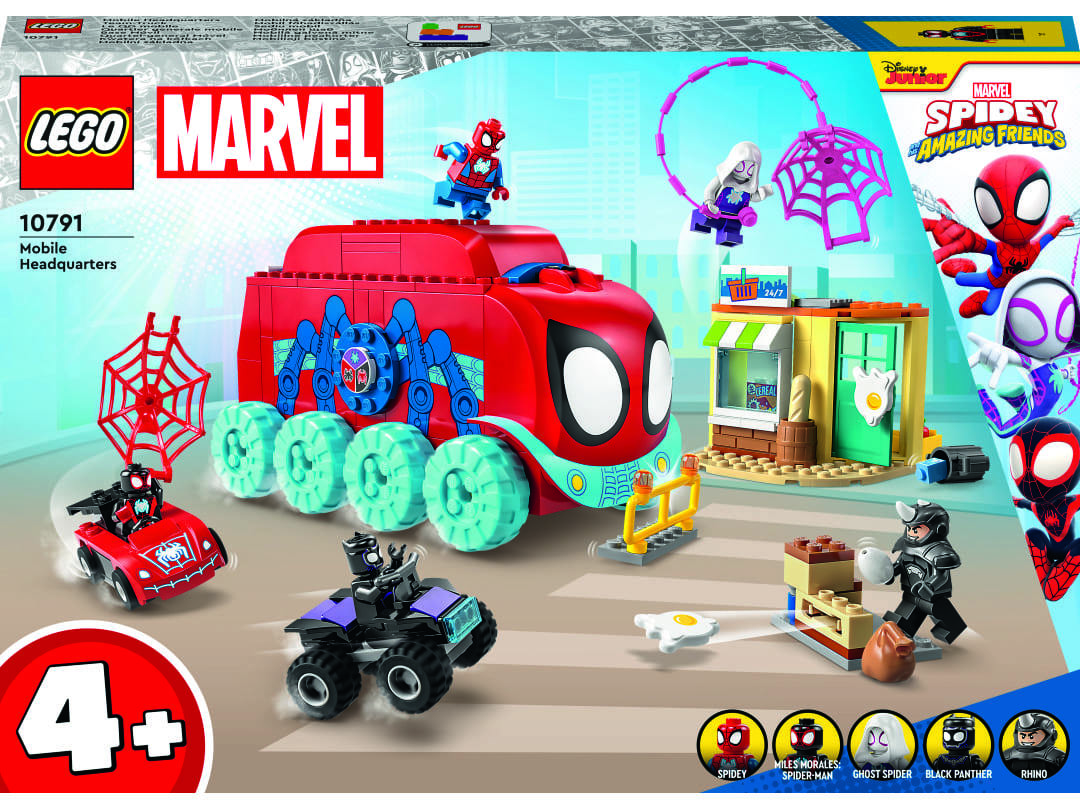 Quartel-general Lego Da Equipa Spidey