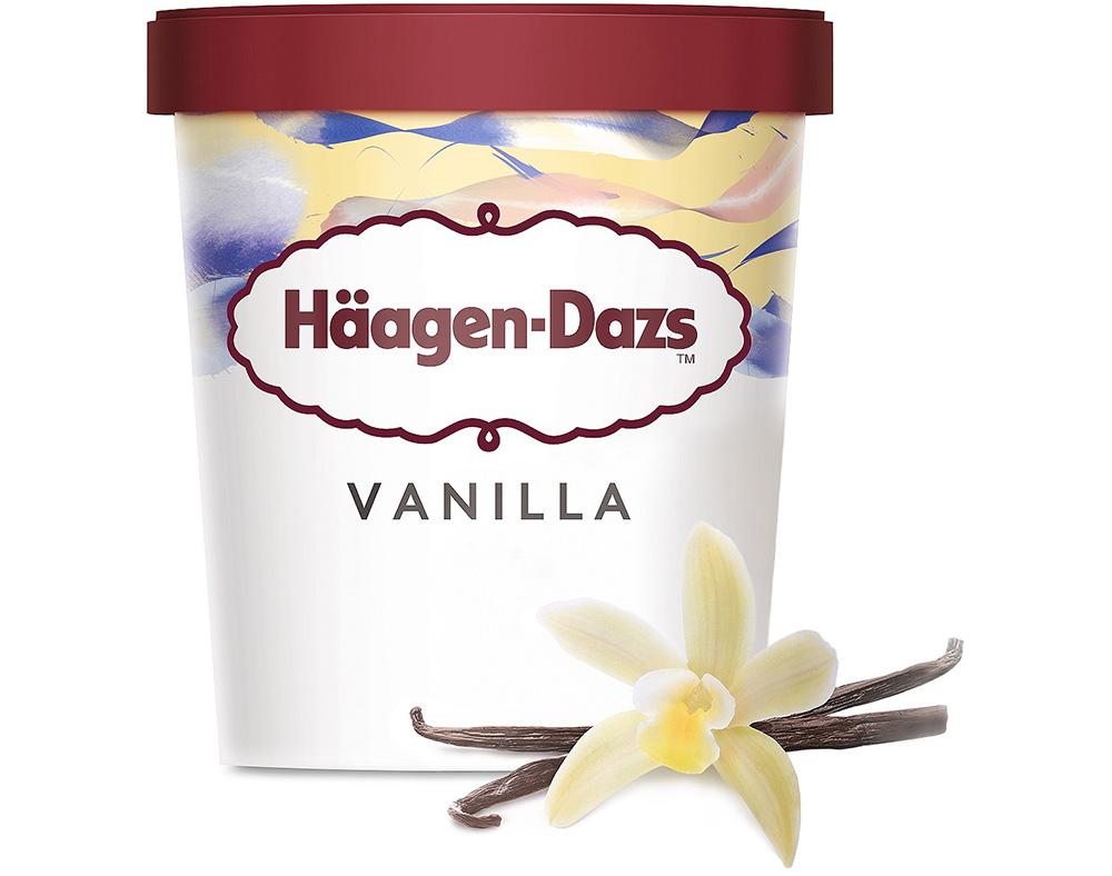 Gelado Häagen-dazs Baunilha 460ml