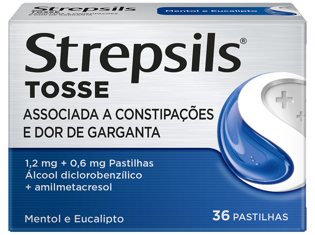 Pst Mentol e Eucalipto 1.2mg+0.6mg 36