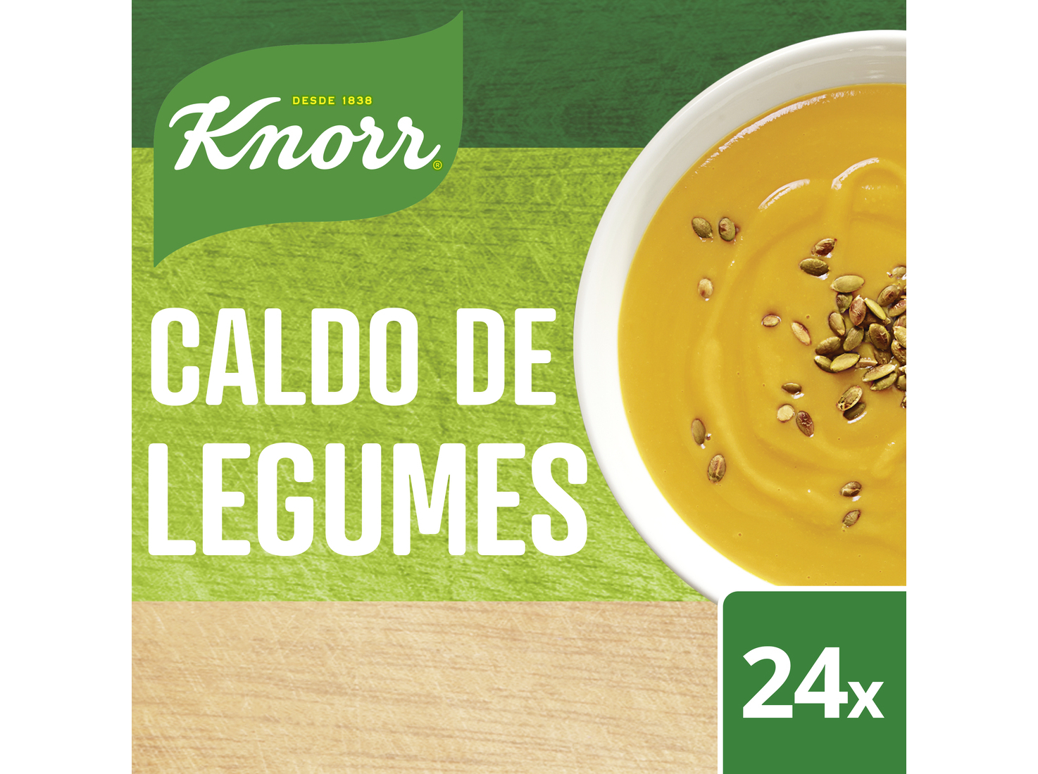 Caldo Knorr Legumes 24 Cubos 240gr