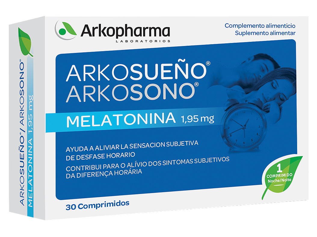 Suplemento Arkosono Melatonina 1.95mg 30comp