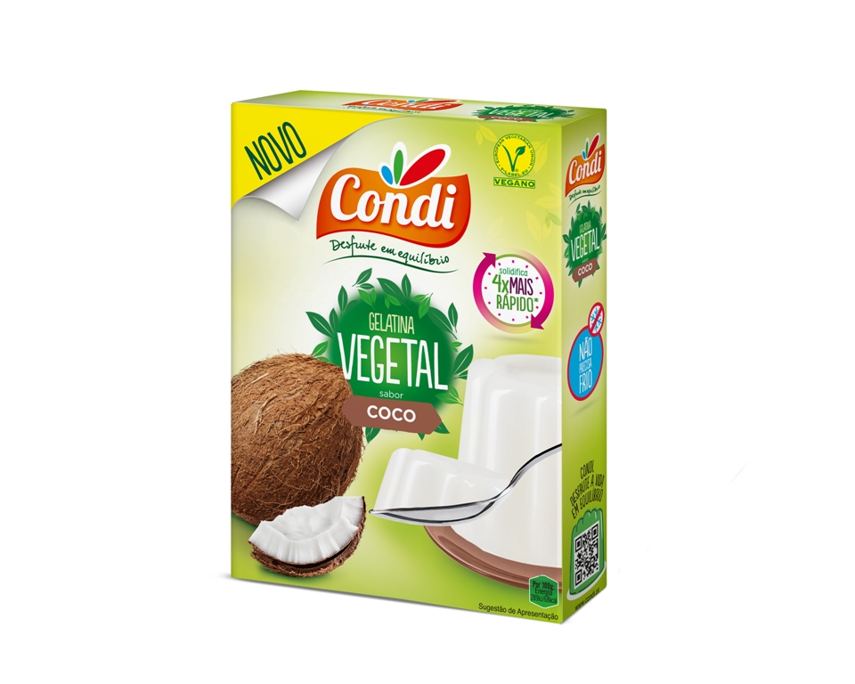 Gelatina Vegetal Condi Coco 180 G