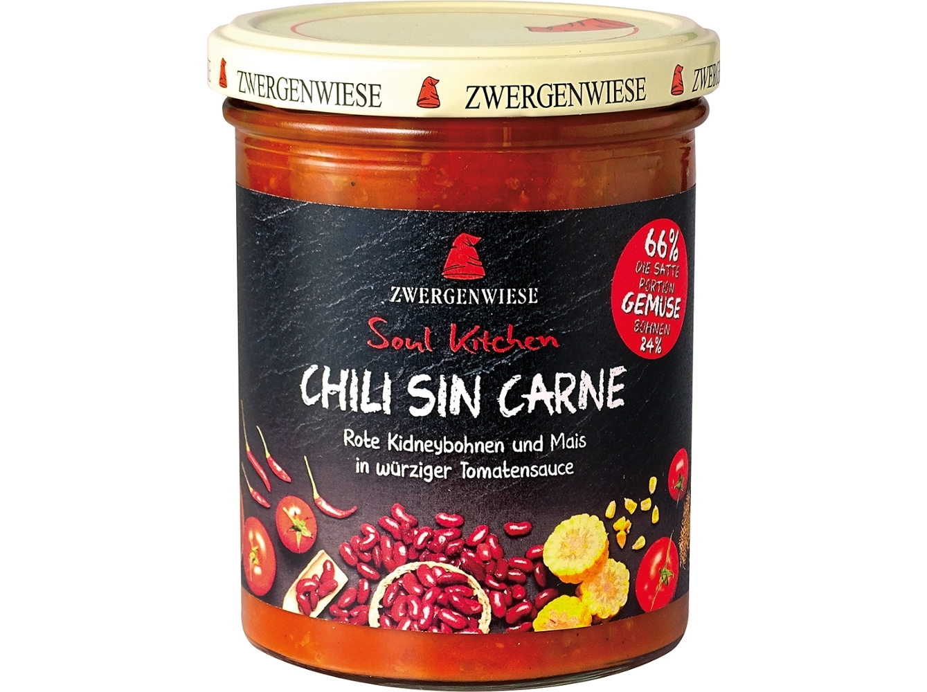 Chilli Zwergenwiese Sem Carne 370g