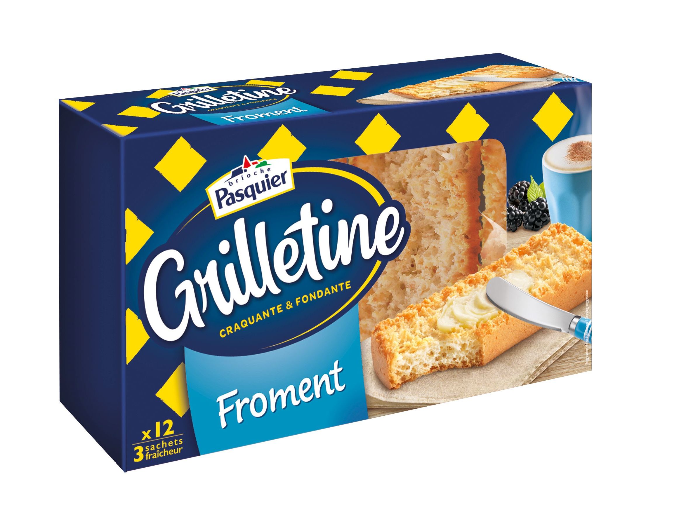 Tosta Brioche Pasquier Grilletines Tradicional 161 G