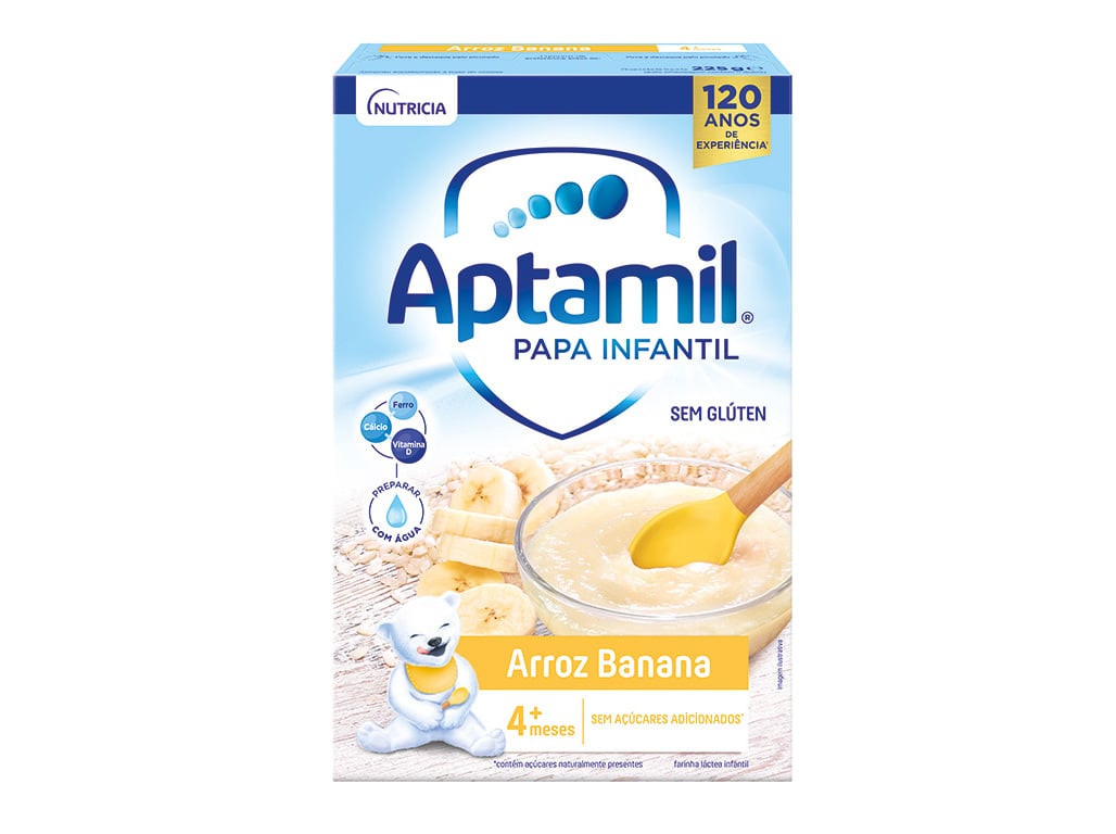 Farinha Láctea Aptamil Arroz Banana 225g