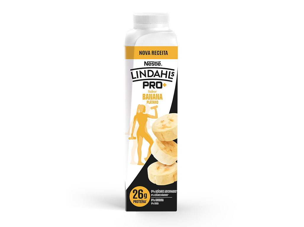 Iogurte Liquido Lindahls Banana 330ml