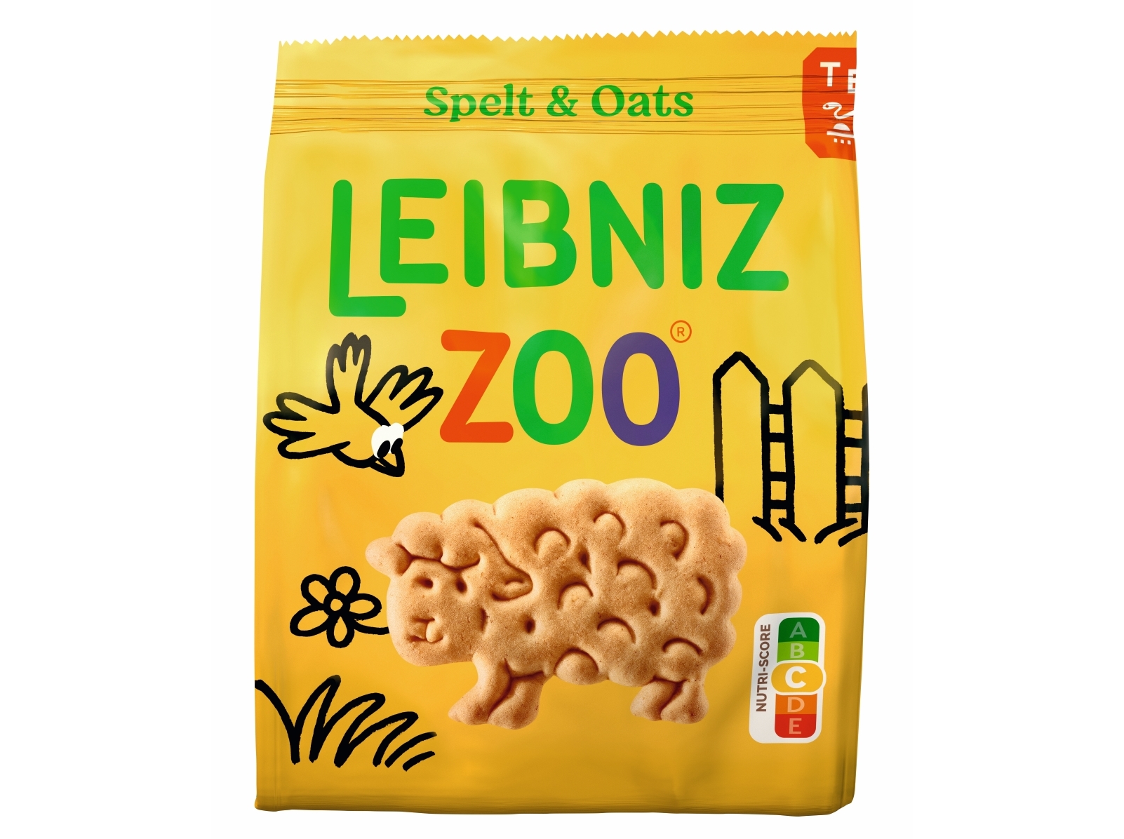 Bolachas Leibniz Zoo Espelta E Aveia 125g