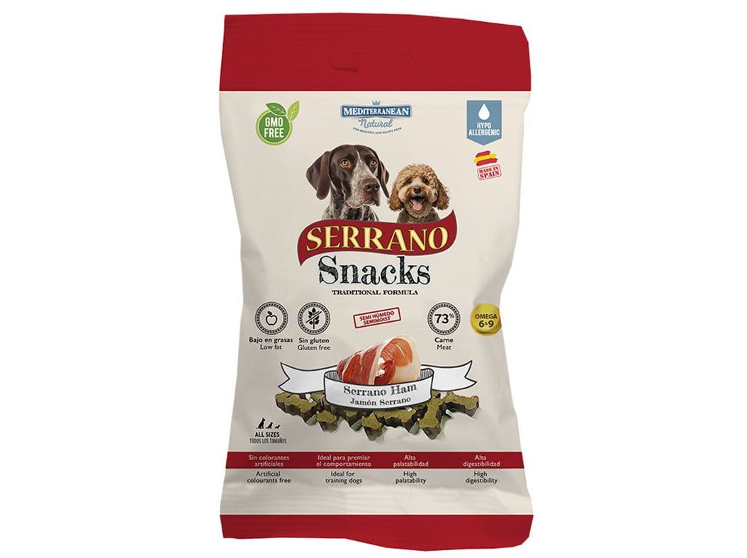 Snack Cão Serrano Ham Bites Sabor Presunto 100gr