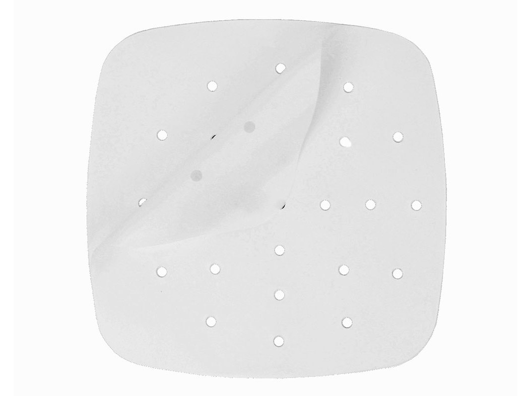 Folhas Protetoras Papel Para Air Fryer Grilo 20x20cm 50un