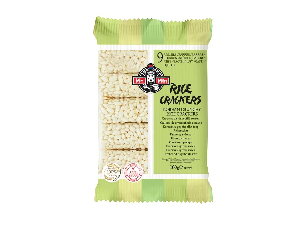 Barras De Arroz Mr. Min Coreia 100g