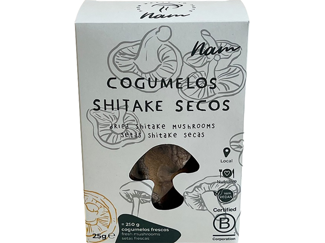 Cogumelos Nam Desidratados Shitake 25 Gr