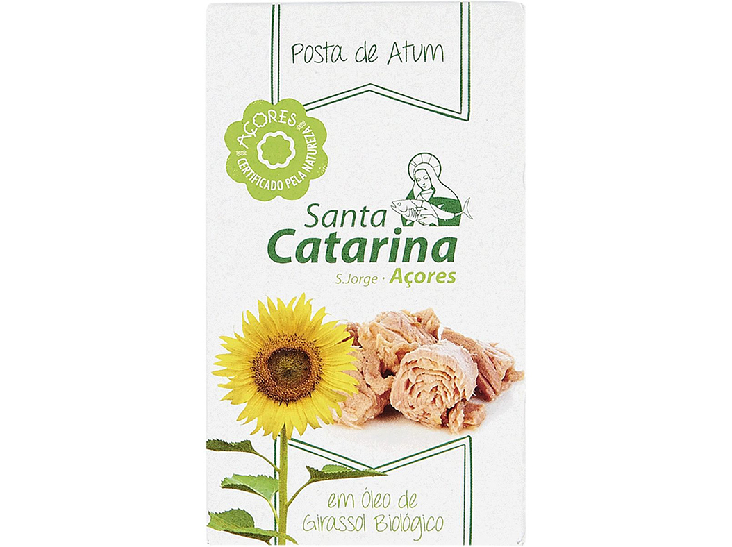 Atum Santa Catarina Posta Óleo Girassol Bio 120g