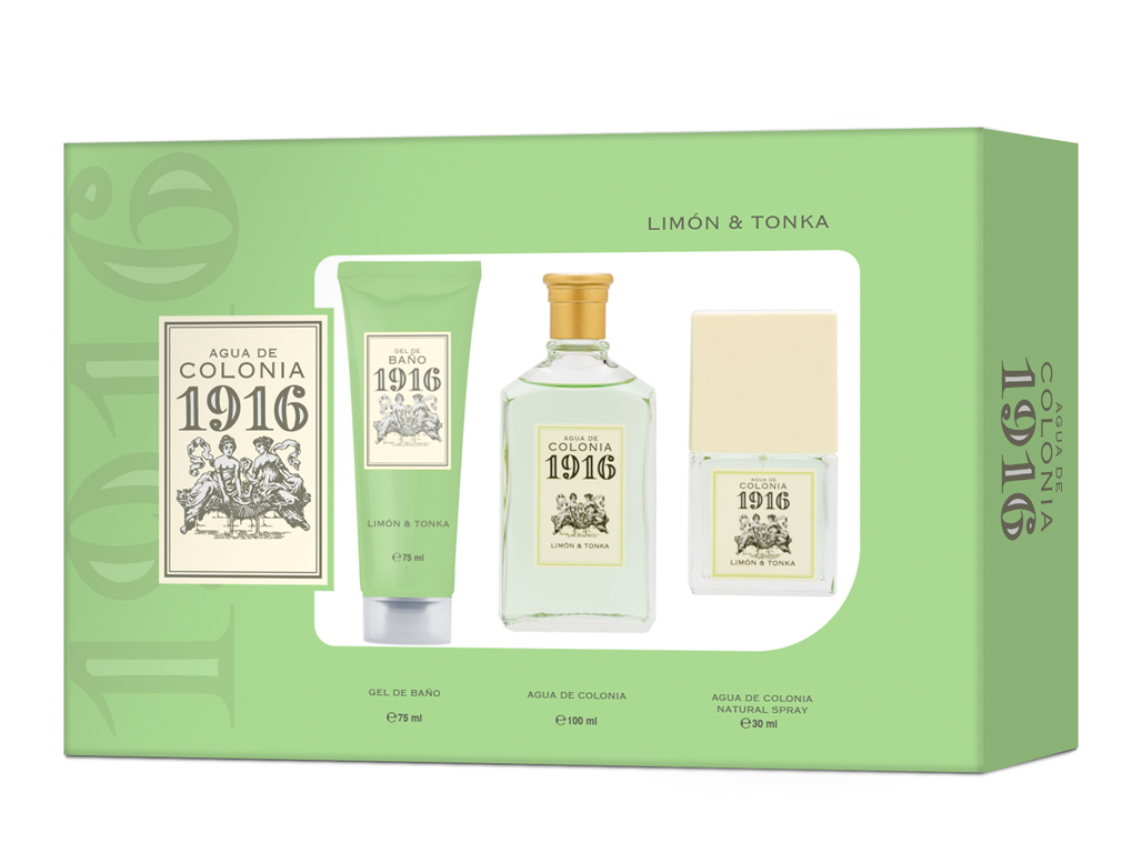 Conjunto 1916 Água Colónia Limon & Tonka