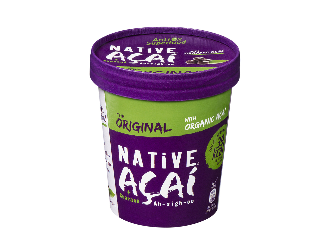 Polpa De Fruta Native Açaí 480ml