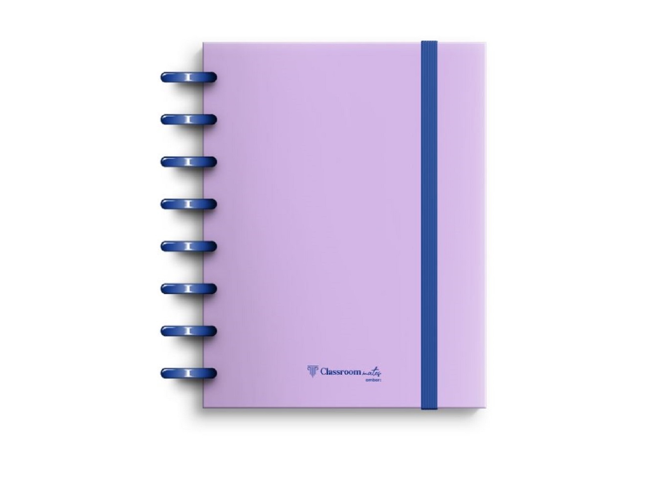 Caderno Ecosmart A5 Ambar Alfazema Com Capa Pp 100 Folhas