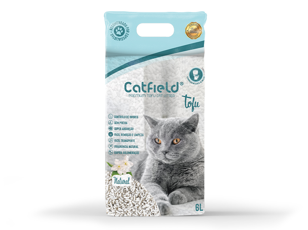 Premium Cat Litter Tofu 2.2 KG Catfield