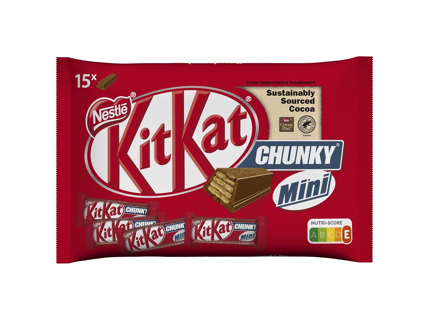 Snack Kit Kat Chunky Mini 250g