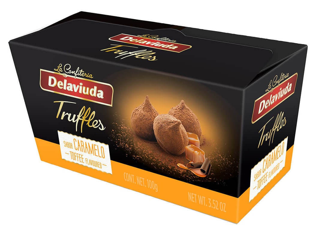 Trufas Delaviuda Caramelo 100g