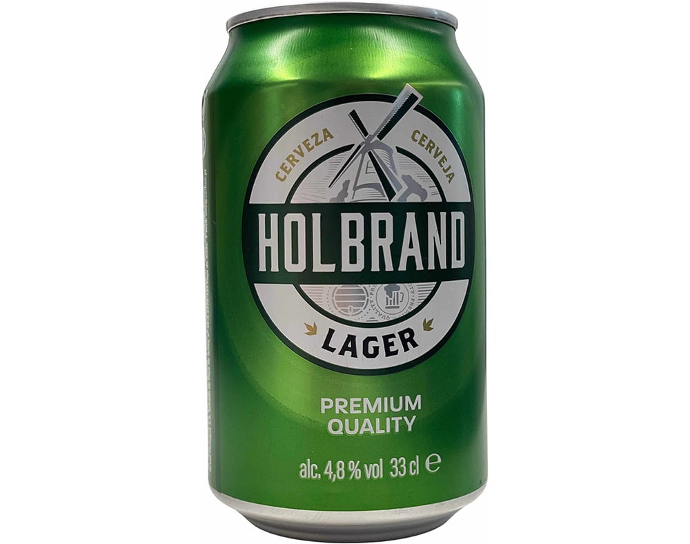 Cerveja Holbrand Lager 0.33l