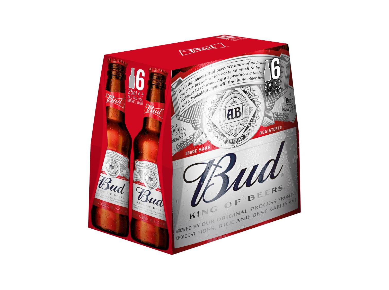 Cerveja Bud 6x0.25l