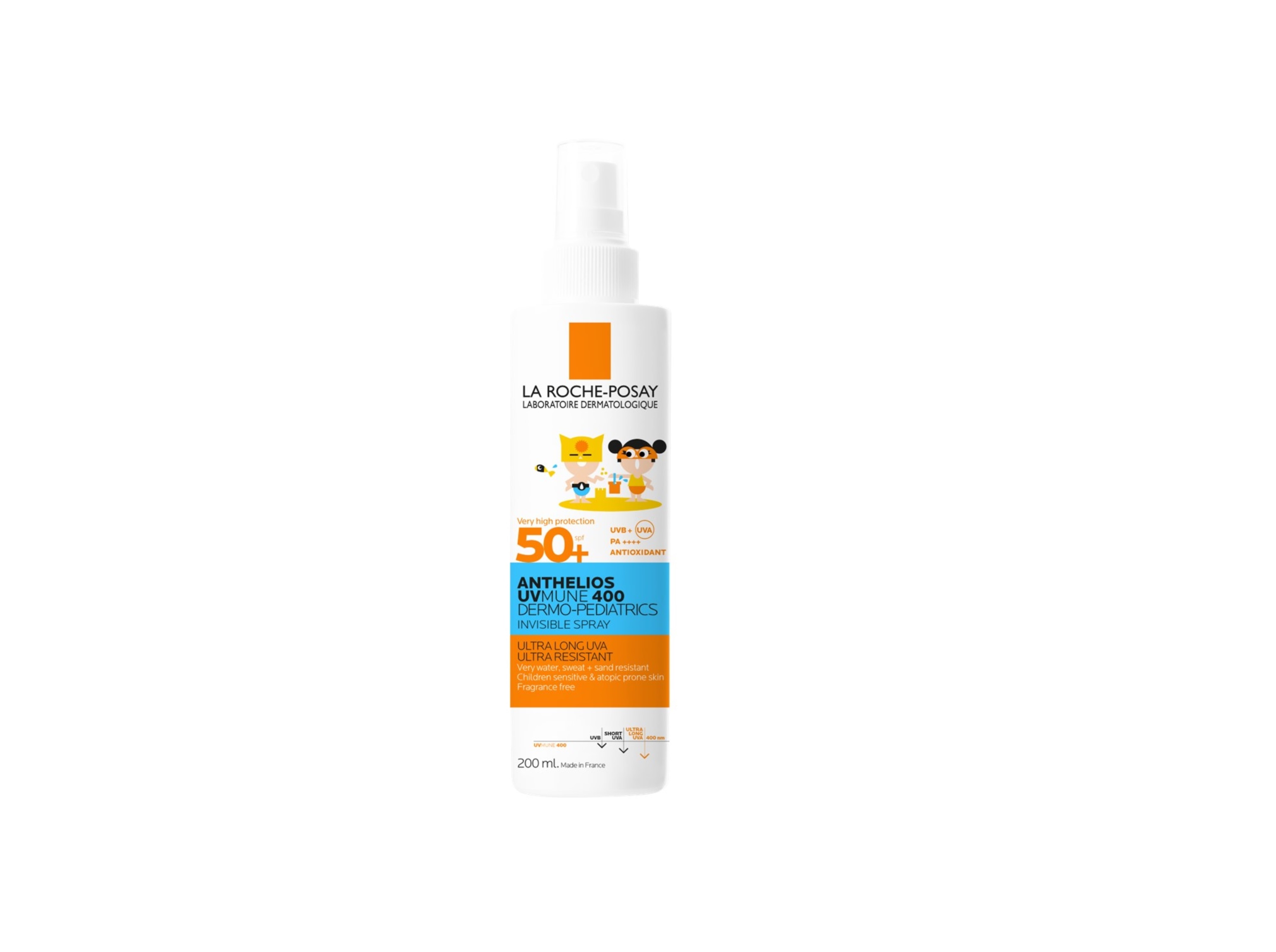 Spray Anthelios Uvmune Pediatrics 400 Spf50+ 200ml