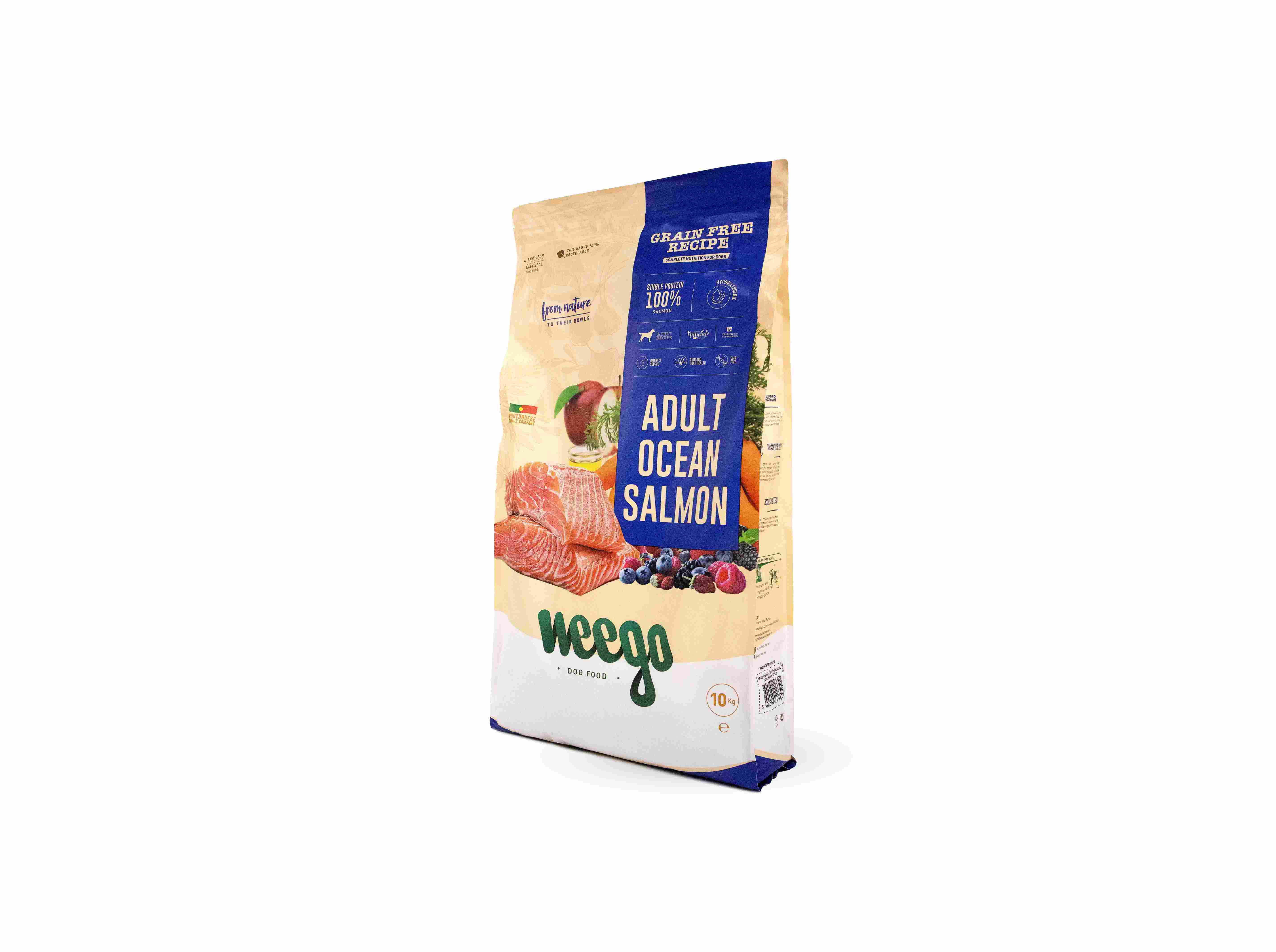 Ração Cão Weego Grain Free Salmão 10kg