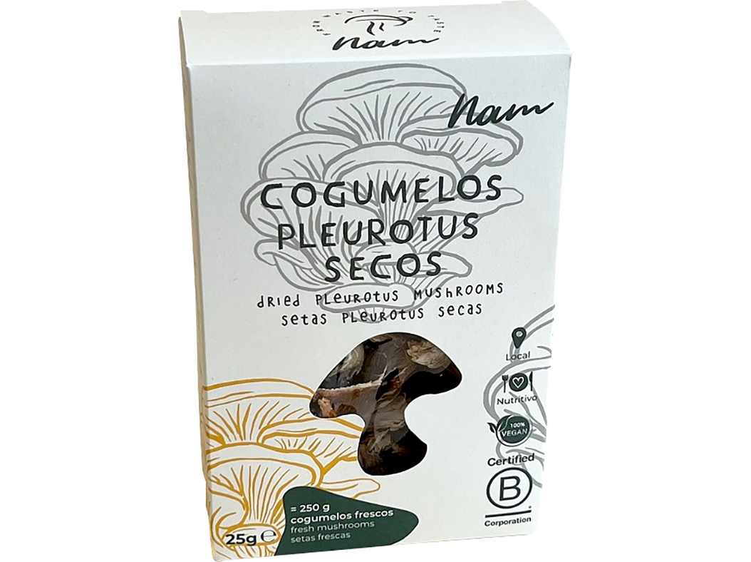 Cogumelos Nam Desidratados Pleurotus 25 Gr