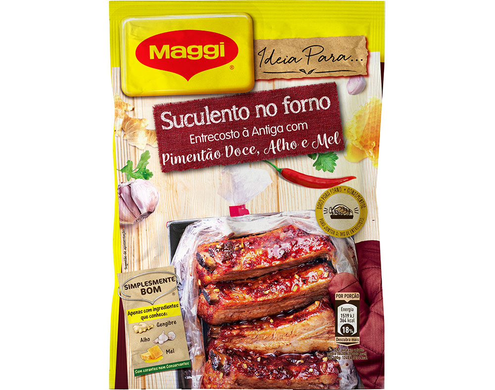 Directo Ao Forno Maggi Entrecosto 30g