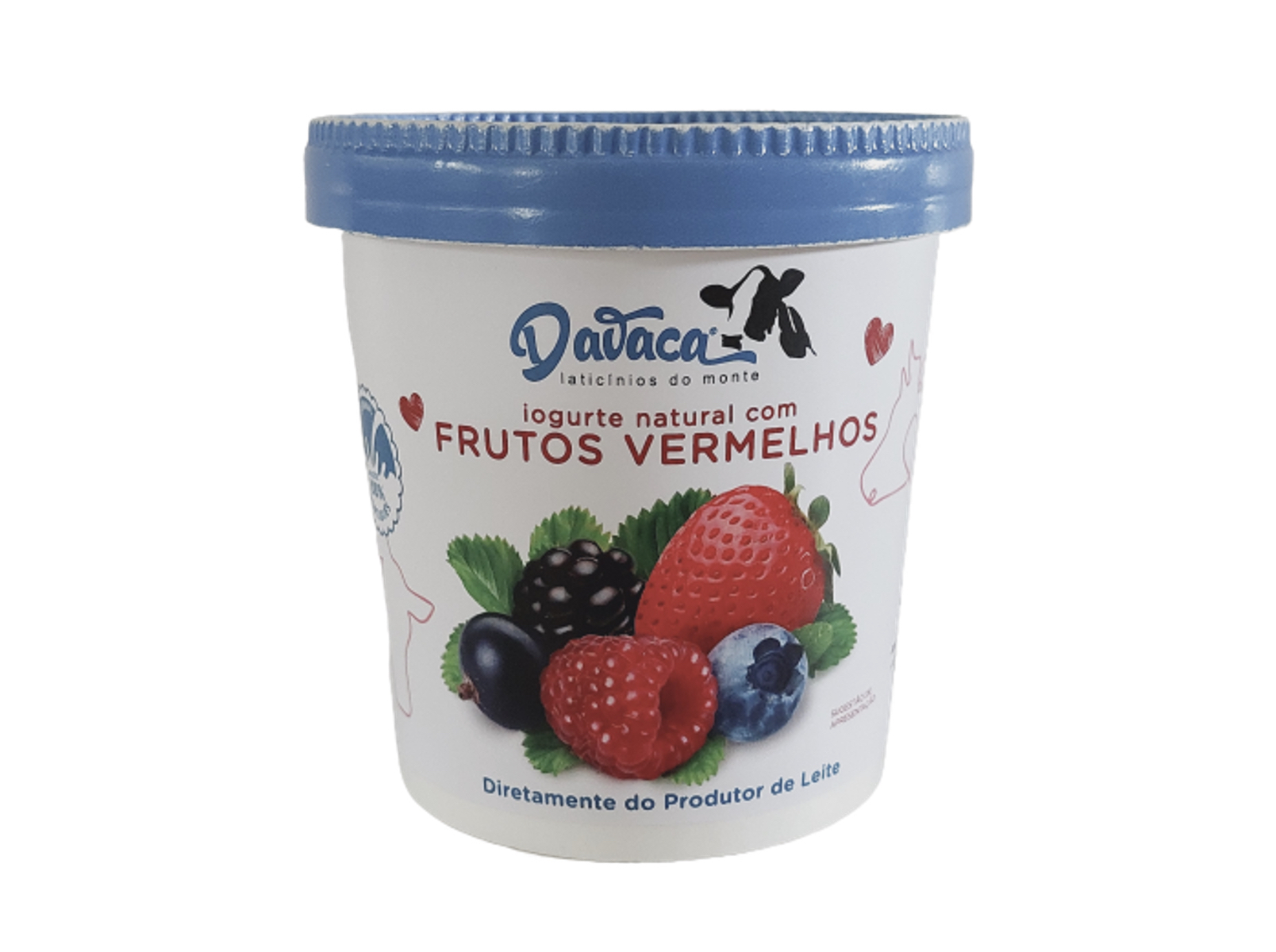 Iogurte Davaca Frutos Vermelhos 400g