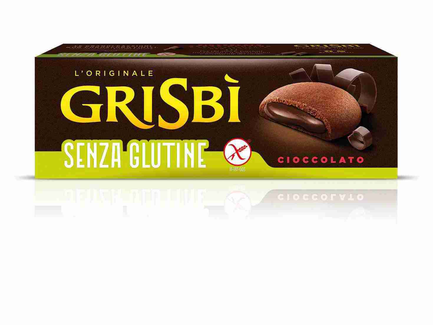 Bolachas Vicenzi Grisbi Chocolate Duplo Sem Glúten 150g